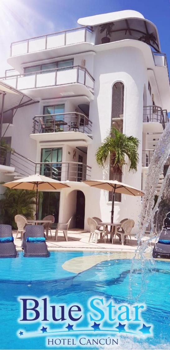 Hotel Blue Star Cancun Bagian luar foto